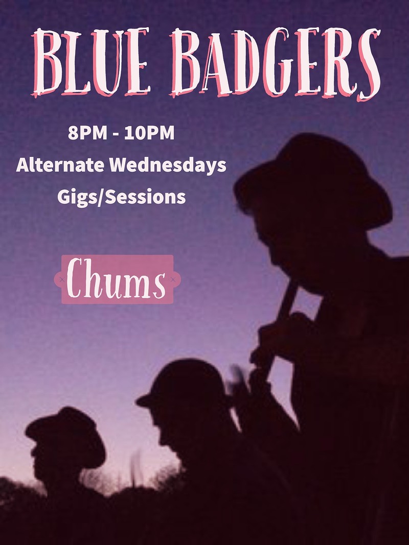 Blue Badgers unplugged set at Chums, Chandos Rd, Redland