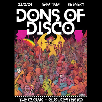 Dons of Disco #2 at Cloak