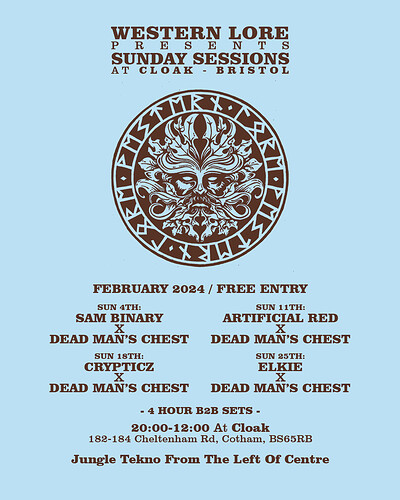 Western Lore: Sunday Sessions at Cloak