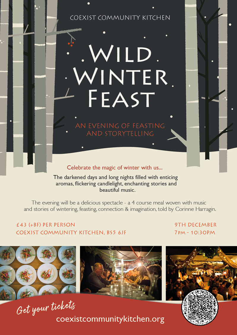 Wild Winter Feast at Coexist Community Kitchen
