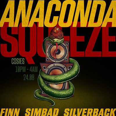 Anaconda Squeeze at Cosies