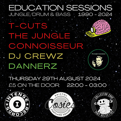 EducationSessions: T Cuts + The Jungle Connoisseur at Cosies