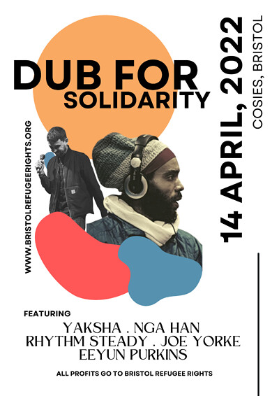 Rhythm Steady & Yaksha Sounds: Dub for Solidarity at Cosies in Bristol