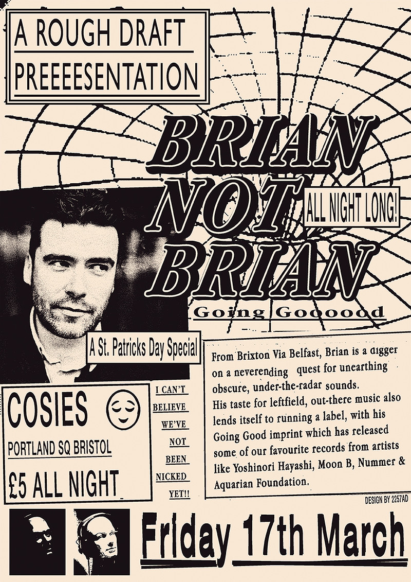 Rough Draft w/ Brian Not Brian at Cosies