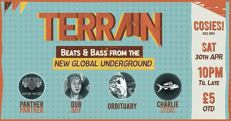 TERRAIN - New Globals Beats & Bass at Cosies
