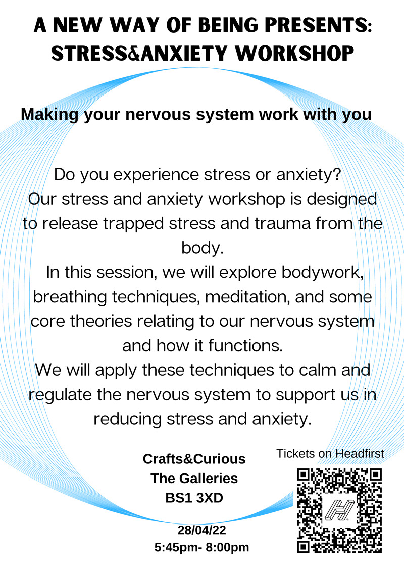 Dealing With Stress & Anxiety Workshop at Crafts&Curious, The Galleries