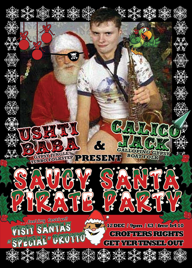Saucy Santa Pirate Party at Crofter&#039;s Rights