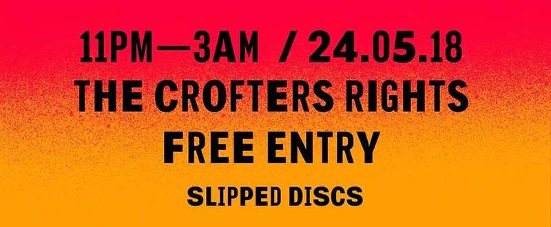 A Night of DiscoTech - Slipped Discs at Crofters Rights