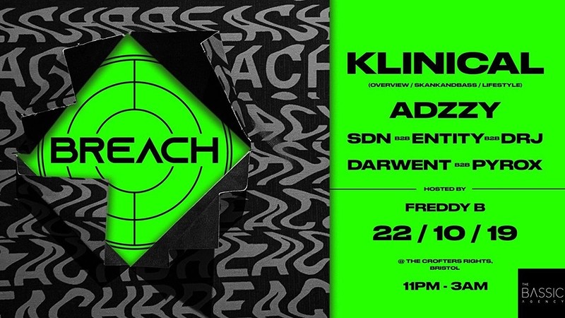 Breach presents: Klinical w/ Adzzy at Crofters Rights