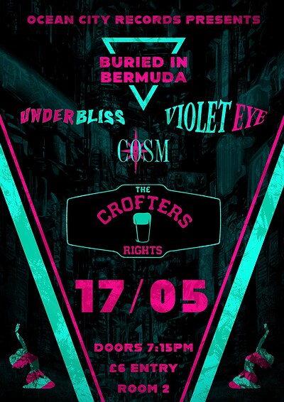 Buried In Bermuda + Support at Crofters Rights
