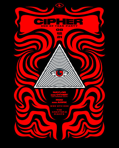 Cipher: End of Year Party at Crofters Rights in Bristol