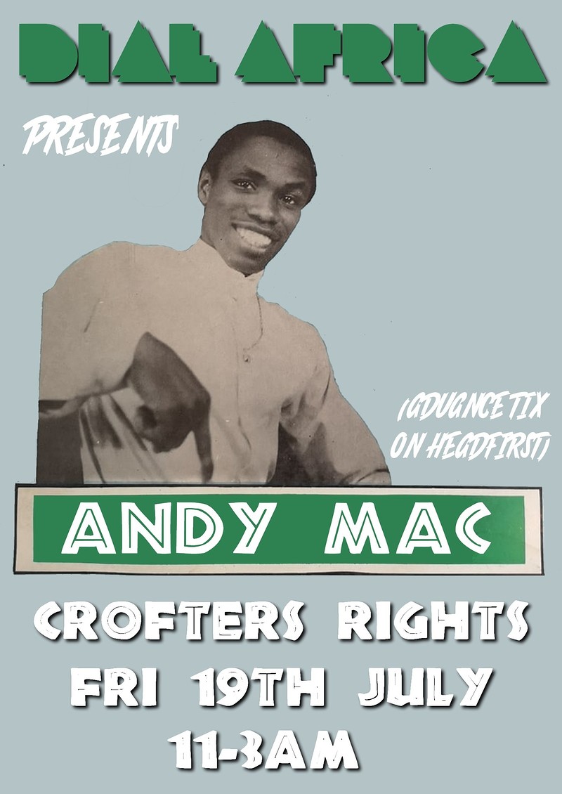 Dial Africa Pres. Andy Mac at Crofters Rights