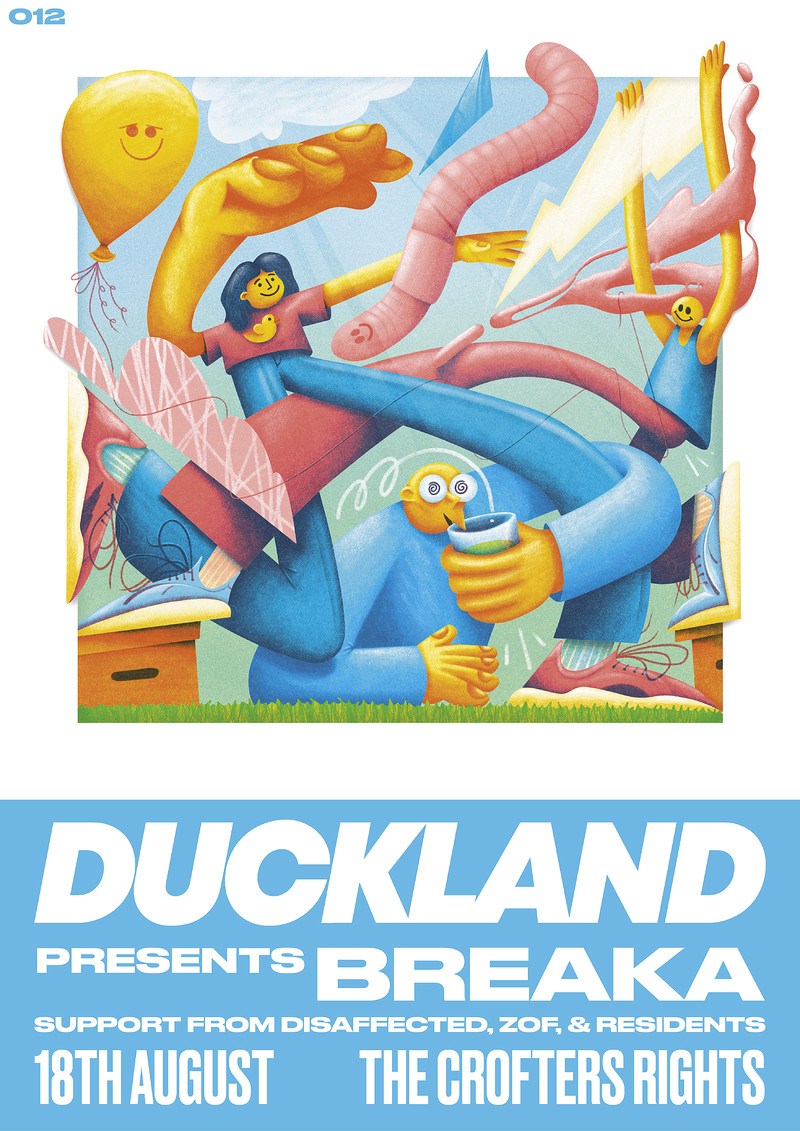 DUCKLAND 012 - Breaka, Disaffected, ZOF at Crofters Rights