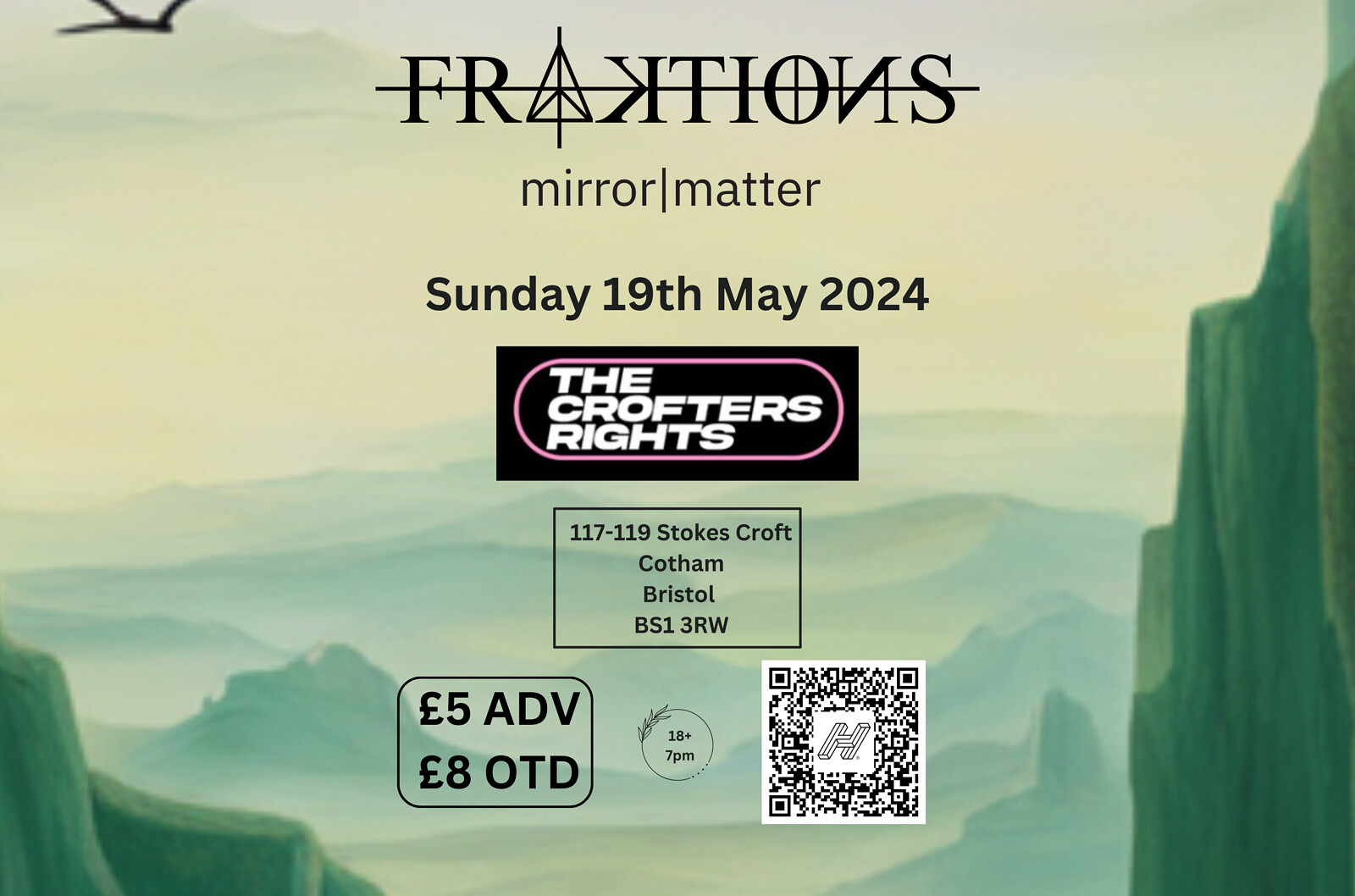 FRAKTIONS & mirror|matter at Crofters Rights