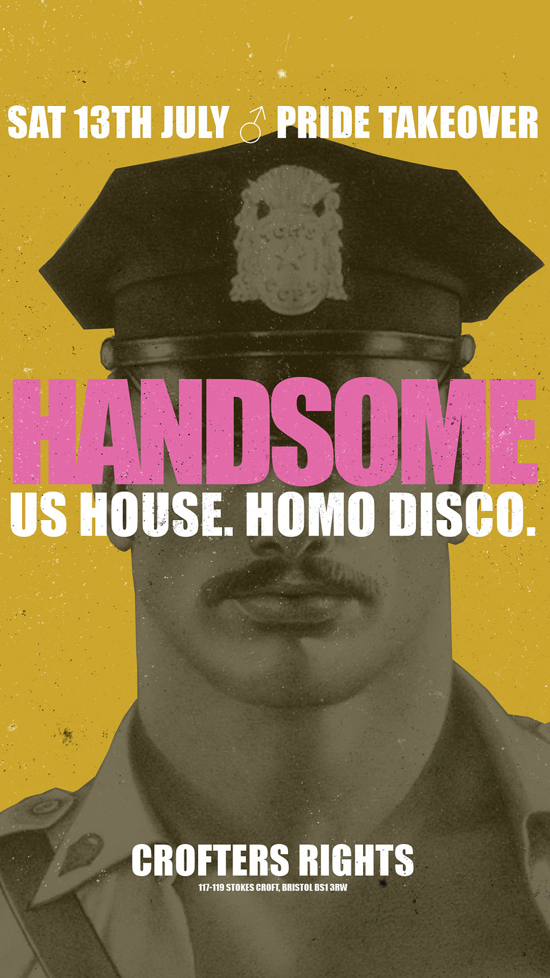 Handsome - Pride Takeover at Crofters Rights