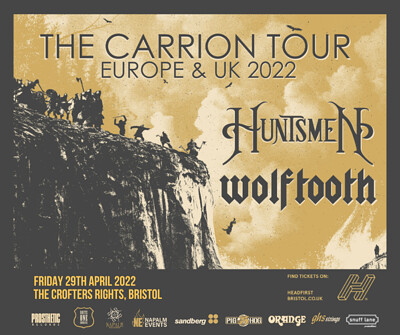 Huntsmen + Wolftooth + More at Crofters Rights in Bristol