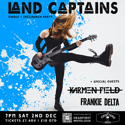 Land Captains Single + Launch Party at Crofters Rights