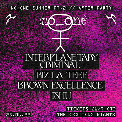 no_one Summer Pt.2 (night Party) at Crofters Rights in Bristol