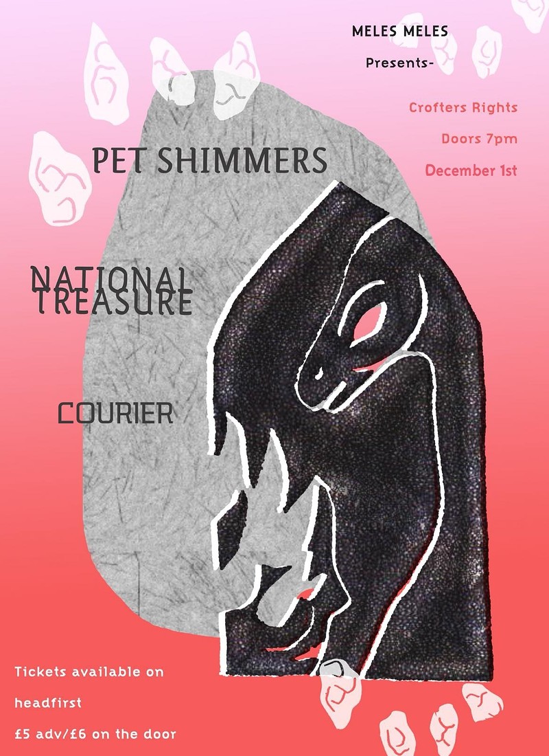 Pet Shimmers - National Treasure - Courier at Crofters Rights
