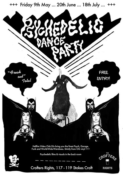 Psychedelic Dance Party at Crofters Rights