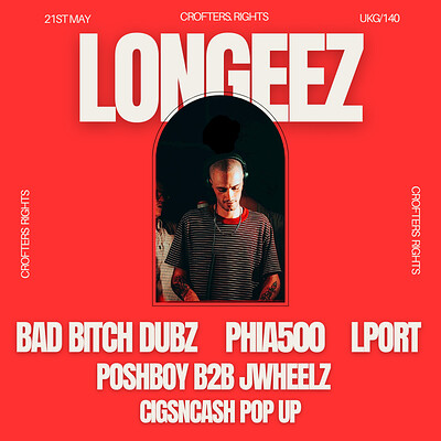 Pulse Presents : Longeez, BBD + Support at Crofters Rights
