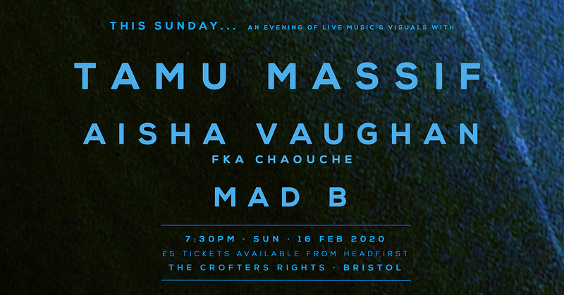 Tamu Massif • Aisha Vaughan • Mad B • at Crofters Rights