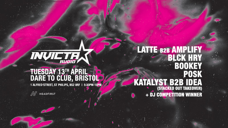 Invicta Audio Presents: Latte b2b Amplify + More at Dare to Club