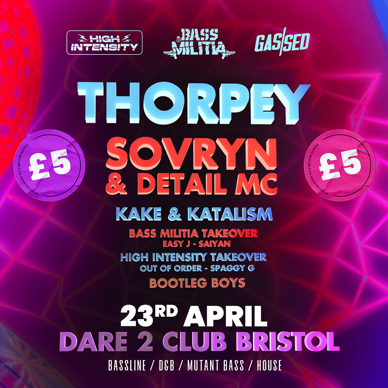 Thorpey, Sovryn + More at Dare to Club