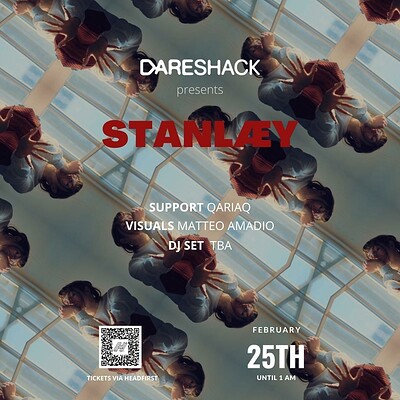 Dareshack Presents: STANLÆY + qariaq at Dareshack in Bristol