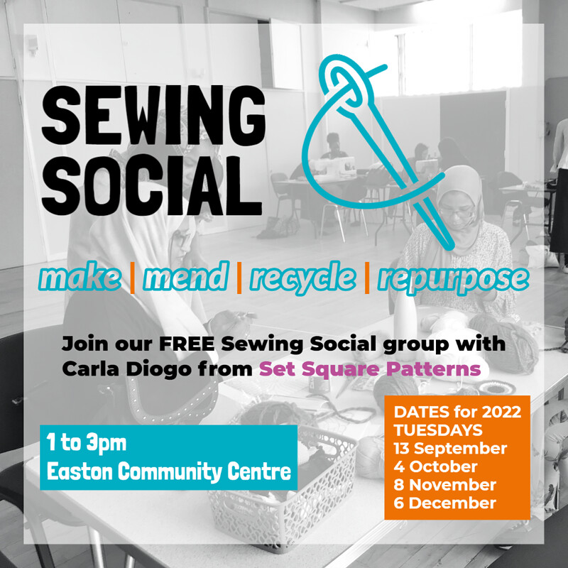 Sewing Social at Easton Community Centre