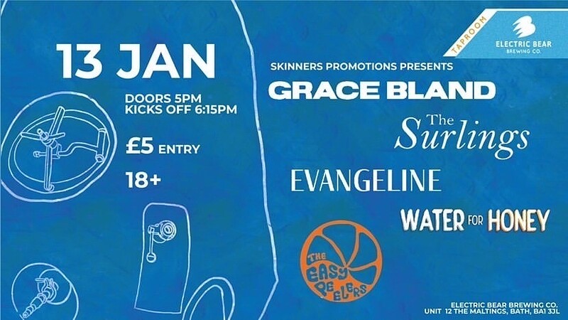 Grace Bland plus support - 5 bands for £5 at Electric Bear Brewing
