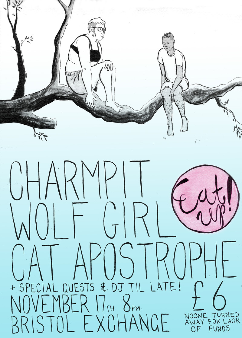 Charmpit, Wolf Girl, Cat Apostrophe, DJs at Exchange