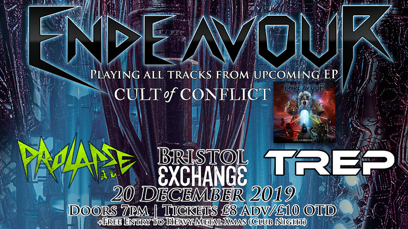 Endeavour w/ Prolapse A.D. and TREP at Exchange