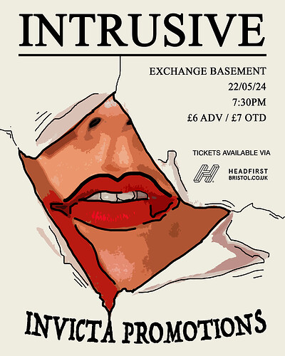 INVICTA PROMOTIONS - INTRUSIVE + SUPPORT at Exchange