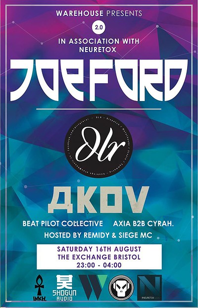 Joe Ford   Dlr + Akov & More at The Exchange Club
