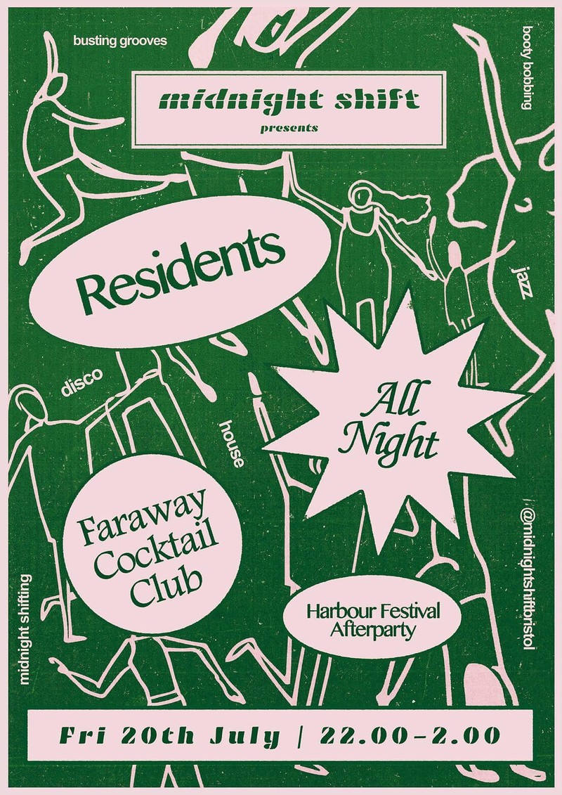 Midnight Shift Presents Residents All Night at Faraway Cocktail Club
