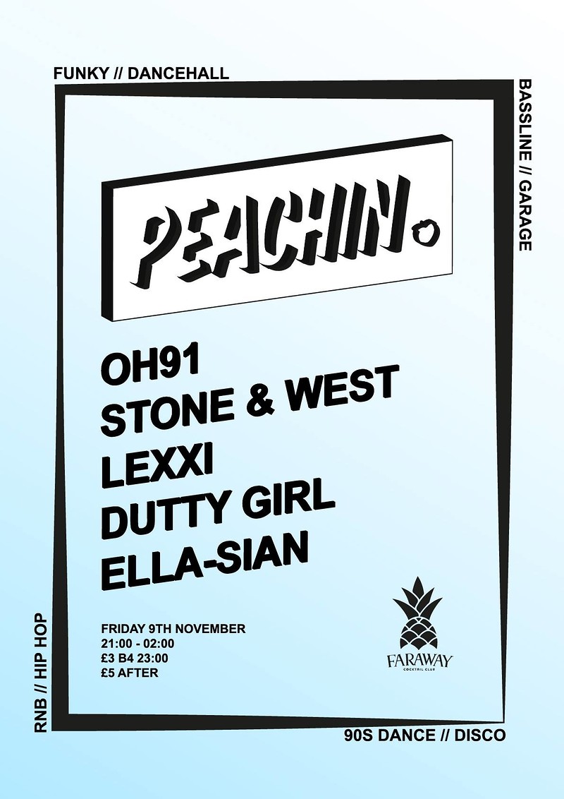 Peachin #004 - Stone & West // OH91 at Faraway Cocktail Club