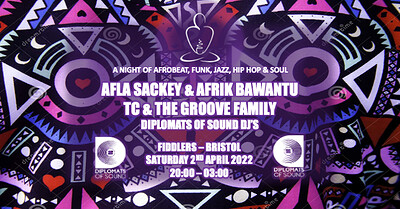 Afla Sackey & Afrik Bawantu - TC & The Groove at Fiddlers