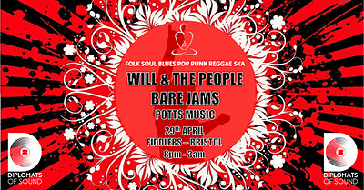 Will & The People - Bare Jams - Potts Music at Fiddlers