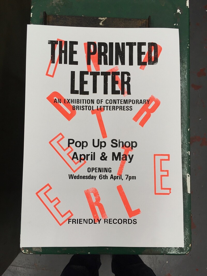 The Printed letter: Opening night at Friendly Records