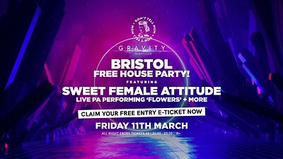 DTM Bristol • 90's/00's Guilty Pleasure FREE PARTY at Gravity Bristol in Bristol
