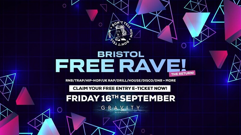 DTM • Bristol FREE RAVE • The Return at Gravity Bristol