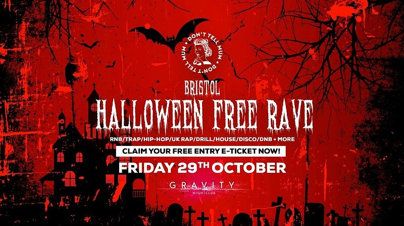 DTM • Halloween FREE RAVE at Gravity Bristol