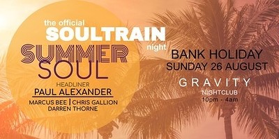 Summer Soultrain at Gravity Nightclub