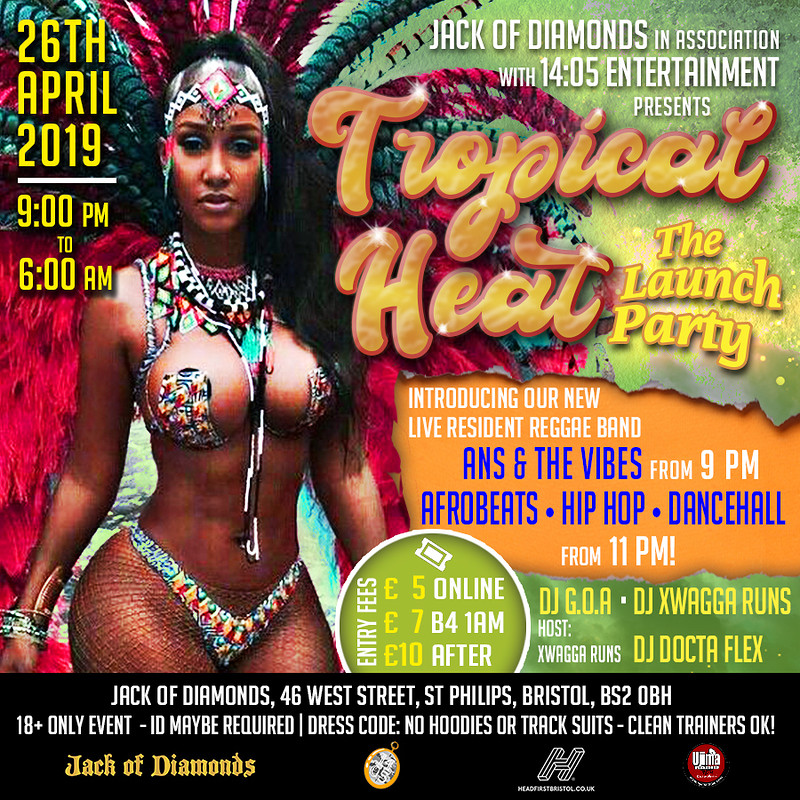 Tropical Heat - The Launch Party at Jack Of Diamonds