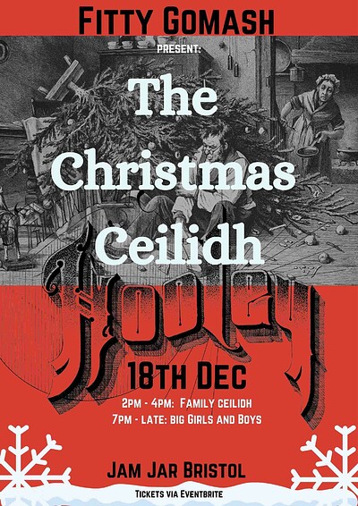 Blowin' a Hooley Christmas Ceilidh at Jam Jar in Bristol