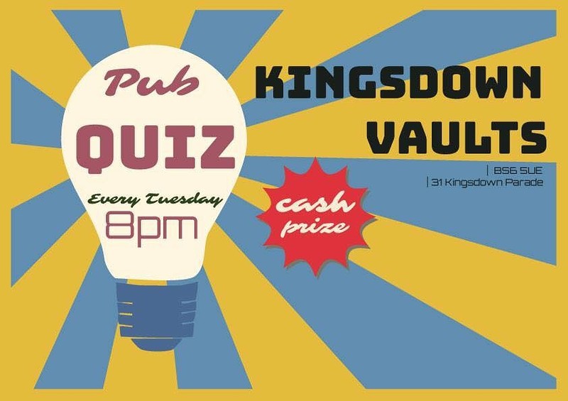 Classic Pub Quiz at Kingsdown Vaults