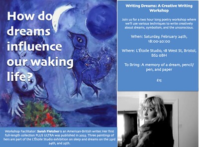 Writing Dreams: A Creative Writing Workshop at L'Etoile Studio