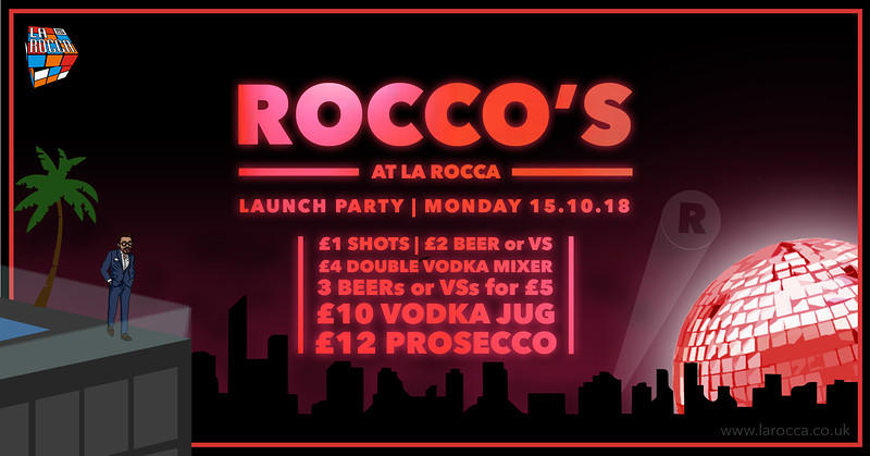 Rocco's Launch Party at La Rocca