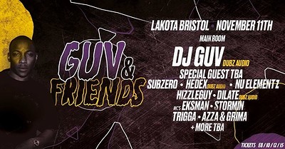 DJ Guv and Friends UK Launch at Lakota
